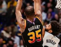 掘金前途光明！，杜兰特新星锐不可当表现突出比赛高潮迭起(今日杜兰特交易风云再起)